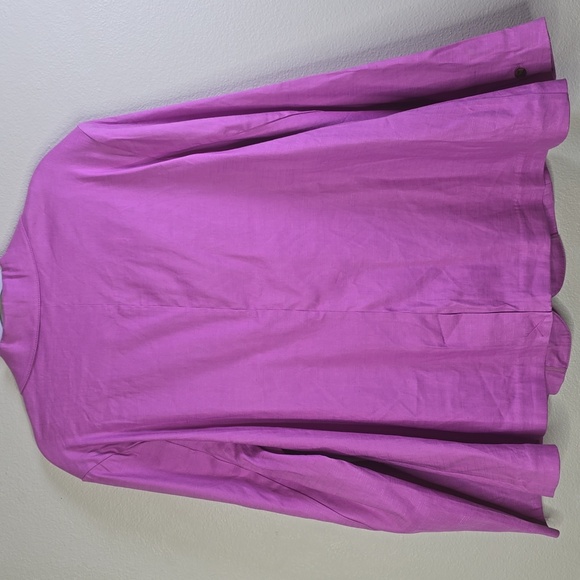 Estudio Park  Blazer Lightweight Relaxed Fit Linen Blend Size 2x NwOT - Picture 9 of 9